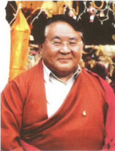 《西藏生死书》作者索甲仁波且恭贺第三世多杰羌佛-图片1